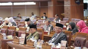 Para anggota DPRD Sumsel yang hadir di paripurna. Foto : humas DPRD Sumsel.