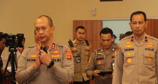 Kapolda Sumsel Irjen Pol A Rachmad Wibowo saat membuka Rakernis Fungsi Tahti TA 2023 di Polda Sumsel, Jumat (9/6/2023). Foto : Sumselheadline/Ela.
