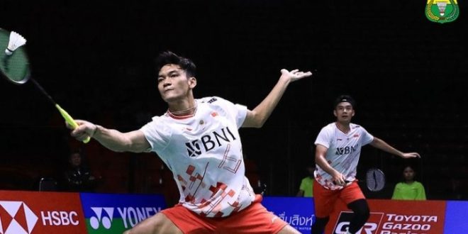 Bagas/Fikri Melaju Final Thailand Master 2023. Foto : IG PB PBSI.