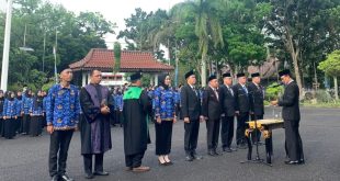 Walikota Palembang, Harnojoyo melantik para PPPK dan CPNS di lingkungan Pemkot Palembang, Senin (10/7/2023). Foto : Sumselheadline/pitria