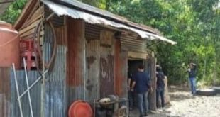 Polisi bongkar gudang penyimpanan bbm ilegal di Desa Durian Daun, Banyuasin, Rabu (19/7/2023). Foto : Sumselheadline/Ela