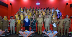 Para ASN Muba ikut pelatihan Bahasa Inggris di Museum Penghulu M Soleh, Senin (24/7/2023). Foto : Kominfo Muba