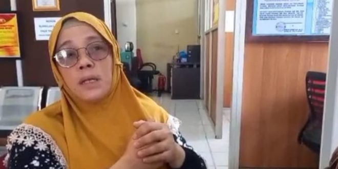 Lisna (51), korban hipnotis. Foto : Sumselheadline/ela