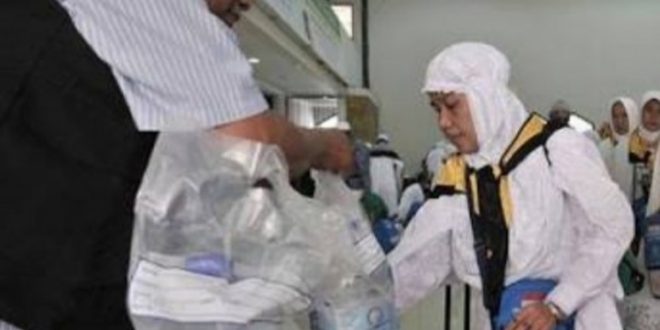 Ilustrasi pengmbilan zamzam para jemaah haji. Foto : IST/Liputan6.com.