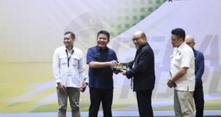Gubernur Sumsel, Herman Deru membuka fokus gruop diskusi tentang illegal drilling di Novotel Palembang, Selasa (11/7/2023). Foto : Humas Pemprov Sumsel.