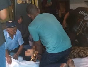 Ferdi (18) meninggal dunia setelah terkena tikaman di Jl Demang Palembang, Minggu (6/8/2023) malam. Foto : Dok Polisi