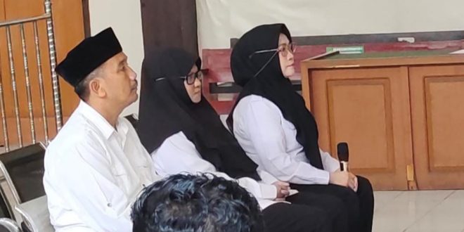 Para tedakwa kasus IPAL Muba menjalani sidang di PN Tipikor Palembang, Selasa (15/8/2023). Foto : Sumselheadline/Ela