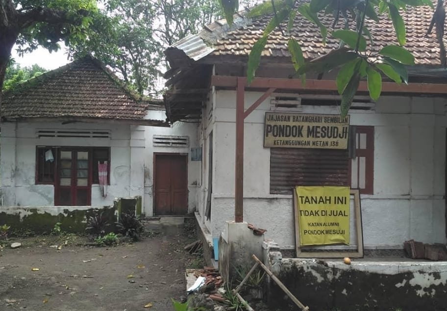 Asrama Mahasiswa Sumsel di Yogyakarta yang dijual. Foto : Dok Kejati Sumsel