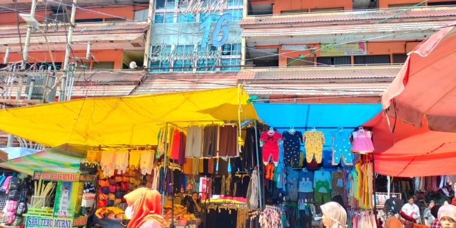 Gedung Pasar 16 Ilir Palembang. Foto : Dok Sumselheadline