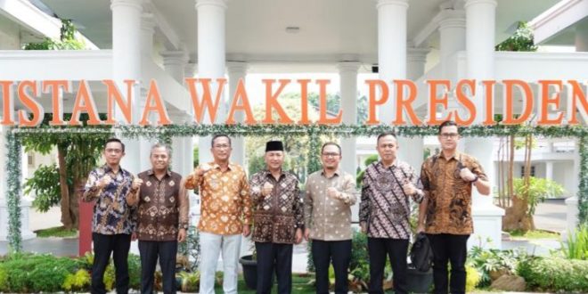 Pj Bupati Muba saat kunjungan kerja ke Sekretariat Wakil Presiden, Jakarta, Jumat (8/9/2023). Foto : Dinkominfo Muba