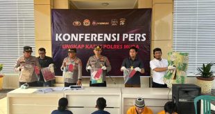 Ramini, ibu rumah tangga Desa Lais, Muba menganiaya anak angkatnya hingga tewas. Dia kini ditangkap polisi. Foto : Sumselheadline/Ela