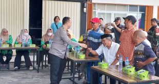 Jajaran Polda Sumsel menggelar Jumat Curhat di Kedai Dalu, Kalidoni Palembang, Jumat (22/9/2023). Foto : Sumselheadline/Ela