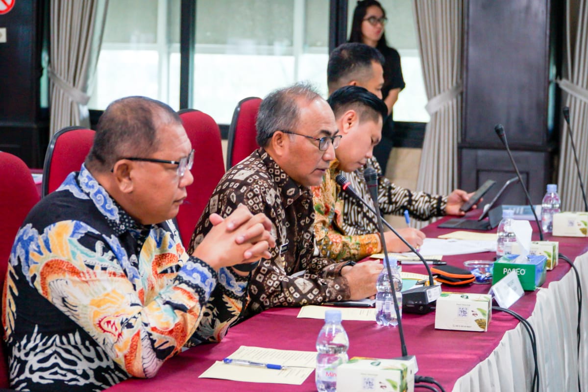 Inspektorat Jenderal Kementerian Dalam Negeri (Kemendagri), Kamis (7/9/2023) melakukan penilaian lamgsunng Evaluasi Kinerja Penjabat (Pj) Bupati Muba Apriyadi Mahmud Triwulan I Tahun 2023. Foto : Dinkomifo Muba.