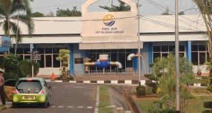 Kantor Perumda Tirta Musi unit pelayanan Rambutan. Foto : Sumselheadline/Pitria.