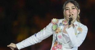 Artis Via Vallen yang akan tampil pada pembukaan Porprov XIV Sumsel di Kota Lahat. Foto : IG Via Vallen.