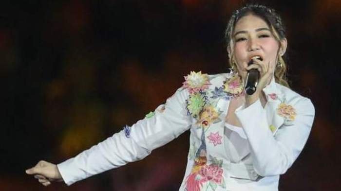Artis Via Vallen yang akan tampil pada pembukaan Porprov XIV Sumsel di Kota Lahat. Foto : IG Via Vallen.