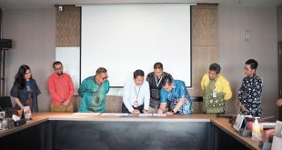 Perwakilan PT Medco MoU dengan RSUD Siti Fatimah Palembang dalam hal pelayanan kesehatan, Rabu (4/10/2023). Foto : Sumselheadline/Ela