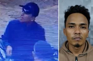 Putra Astaman, pelaku begal bersama pasangannya, Rabu (5/10/2023) ditangkap polisi. Foto : Sumselheadline/Ela