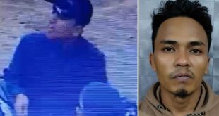 Putra Astaman, pelaku begal bersama pasangannya, Rabu (5/10/2023) ditangkap polisi. Foto : Sumselheadline/Ela