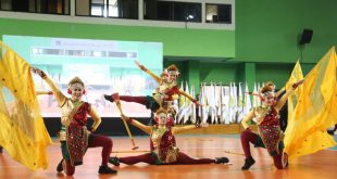 Tim Porwasi Sumsel unjuk kebolehan pada lomba senam kreasi tingkat nasional di Jakarta, Rabu (11/10/2023). Foto : Humas Pemprov Sumsel.