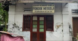 Asrama mahasiswa Sumsel di Yogyajarta yang diduga dijual mafiah tanah. Foto : Dok Kejati.