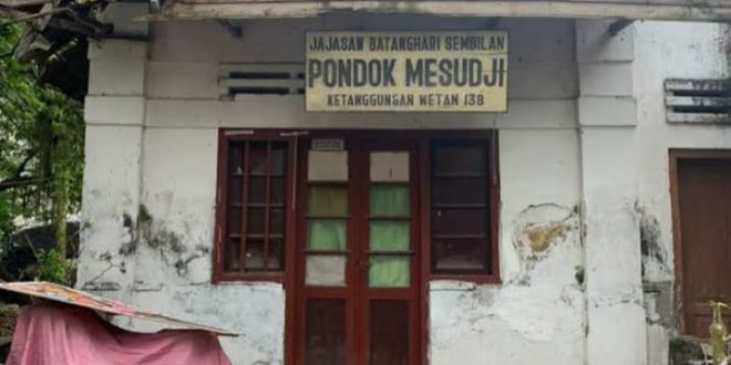 Asrama mahasiswa Sumsel di Yogyajarta yang diduga dijual mafiah tanah. Foto : Dok Kejati.