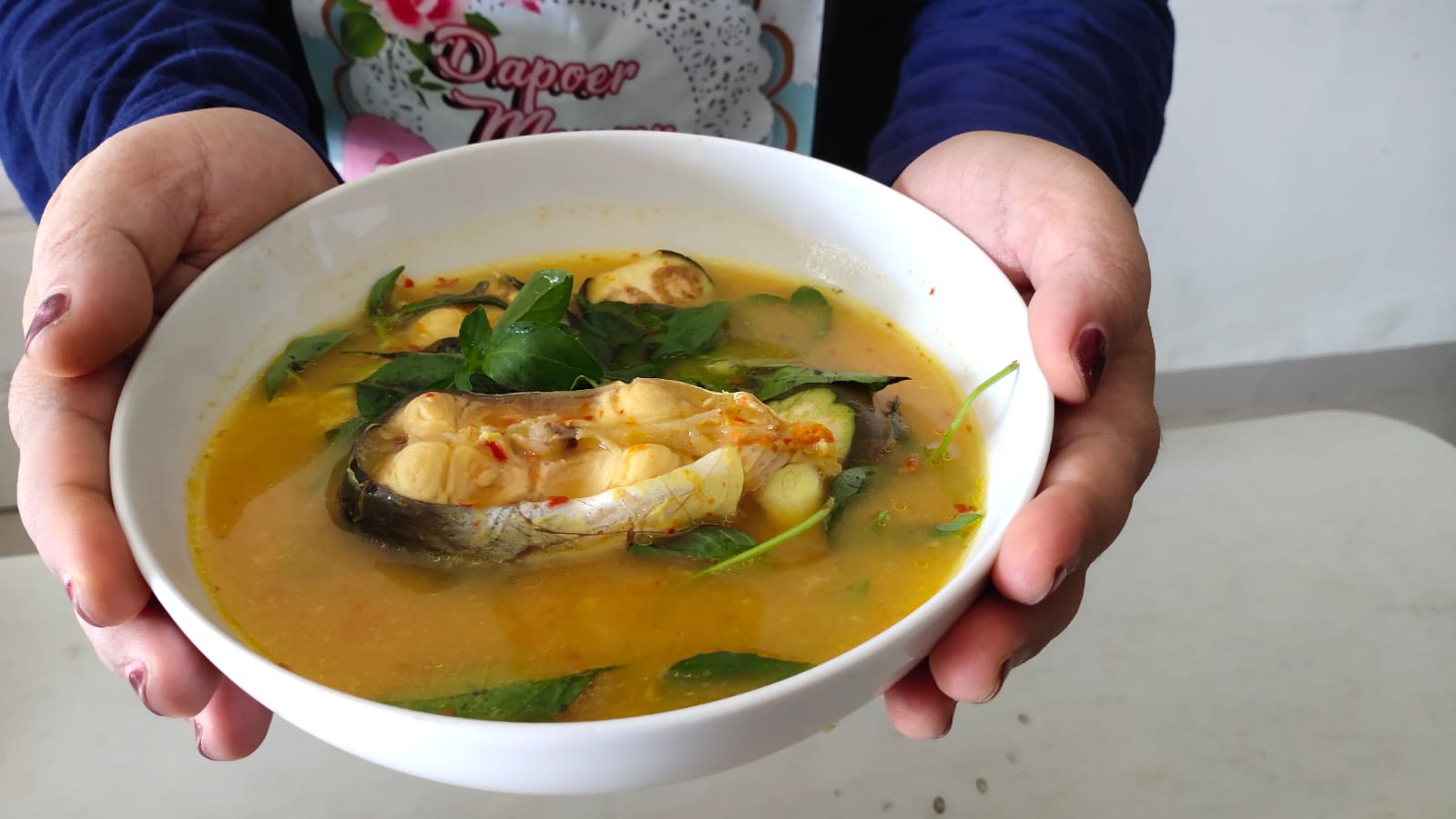 Pindang tempoyak ala Dapur Mommy Queen Palembang. Foto : Dok Dapur Mommy