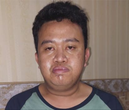 Amek, pelaku curanmor di Palembang dibekuk polisi, Minggu (22/10/2023). Foto : Sumselheadline/Ela.