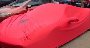 Sebuah mobil ferrari diamankan Polrestabes Palembang karena ikut kebut-kebutan liar dalam kota, Selasa (17/10/2023). Foto : Sumselheadline/Ela.