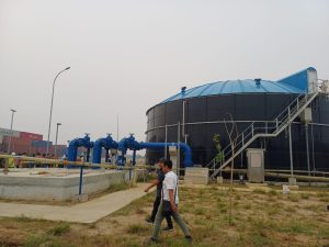 IPAL Sei Selayur Palembang yang segera beroperasi. Foto : Sumselheadline/Pitria.