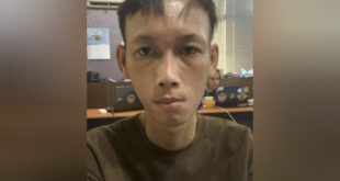 Fian, pelaku pencurian Hp dengan modus kencan, Senin (23/10/2023). Foto : Sumselheadline/Ela.