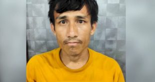 Slamet, pelaku perampasan handphone. Foto : Dok Polisi.