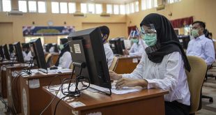 Para peserta tes PPPK. Foto : Dok Sumselheadline.com
