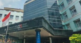 Kantor Wilayah Pajak Sumsel Babel di Jl Merdeka, Palembang. Foto : Dok Sumselhealine