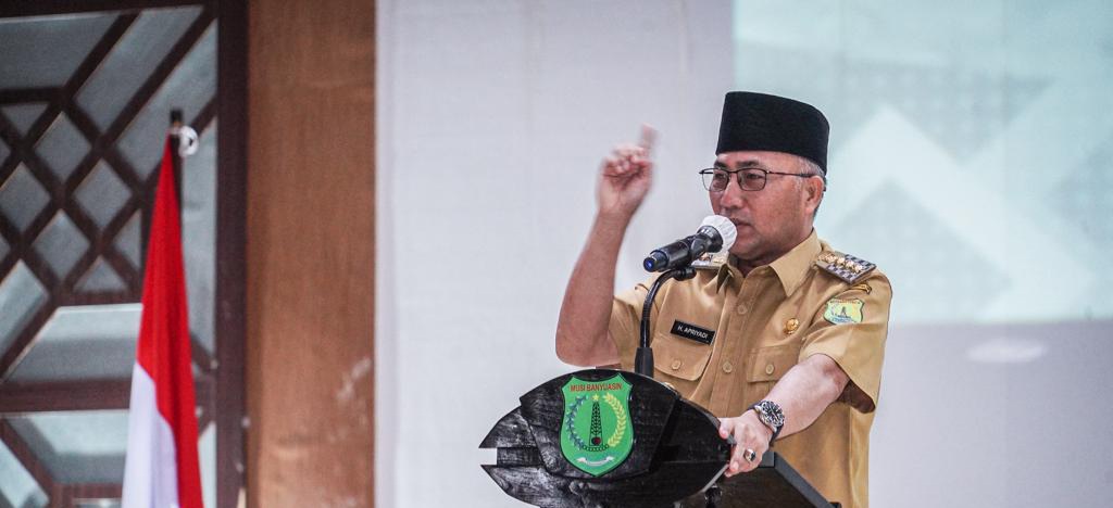 Apriyadi, Pj Bupati Muba. Foto : Dinkominfo Muba.