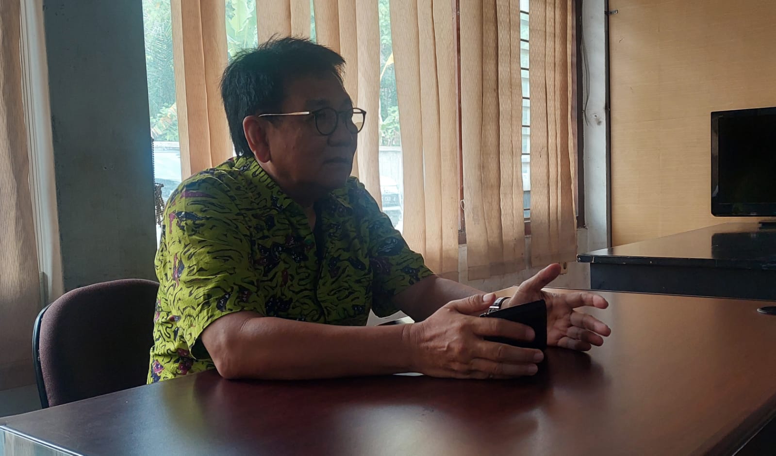Ketua Panitia Pelaksana Musprovlub KONI Sumsel H Dhennie Zainal. Foto : Sumselheadline/Ferly