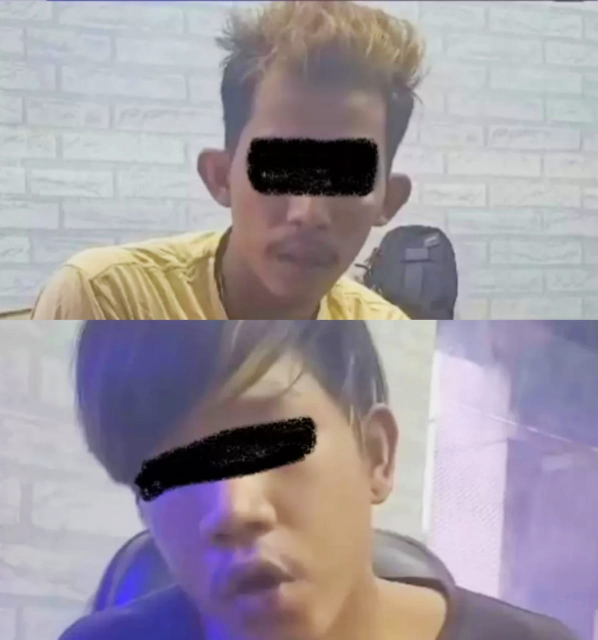 Yongki dan Agus, dua pencuri yang berhasil dibekuk polisi, Jumat (3/11/2023). Foto : Sumselheadline/Ela.