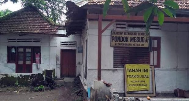 Asrama mahaisiswa Sumsel di Jogyakarta yang dijual oknum. Foto : Dok Penyidik Kejati.