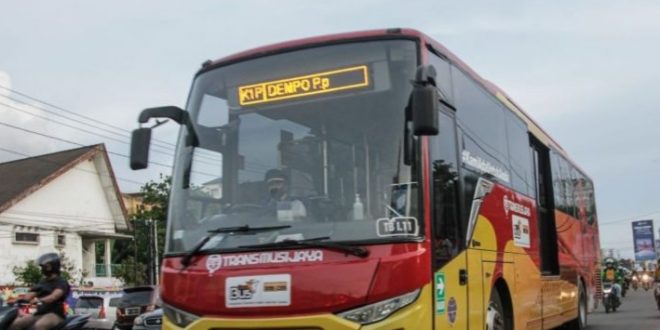 Teman bus Trans Musi. Foto: Sumselheadline/Pitria