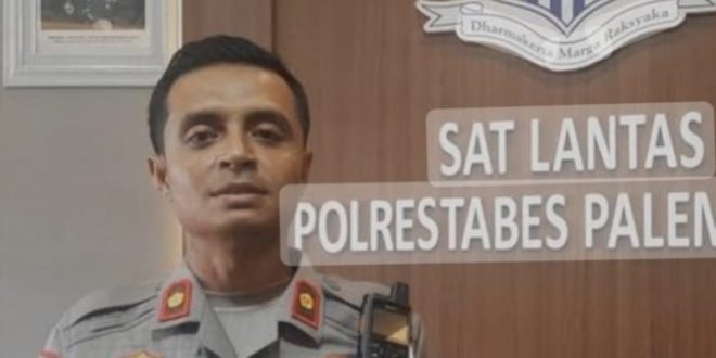 Kompol Emil Eka Putra, Kasat Lantas Polrestabes Palembang. Foto: Sumselheadline/Ela