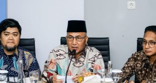 Pj Bupati Muba, Apriyadi saat ikut RUPS PT Metro Muba, Rabu (27/12/2023). Foto: Dinkominfo Muba.