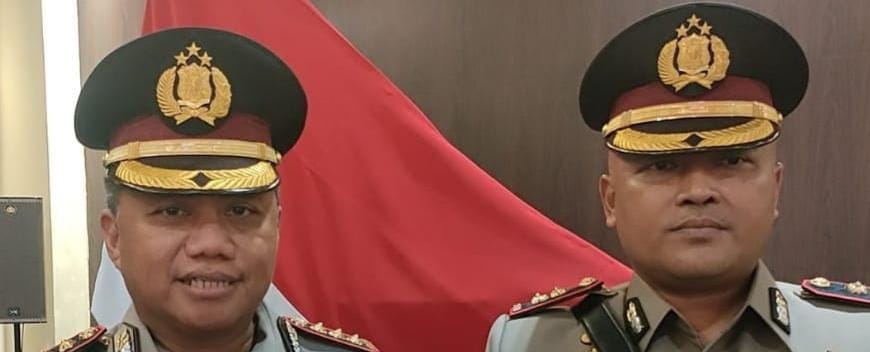 Kombes Pol Bagus Suropratomo Oktabrianto SIK dan AKBP Witdiardi SIK MH. Foto: Sumselheadline/Ela.