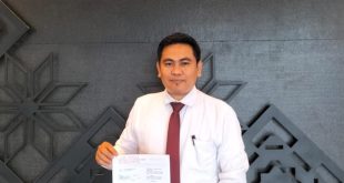 Nopri Yansah, kuasa hukum pelapor Sani. .Foto: Dok Sani/