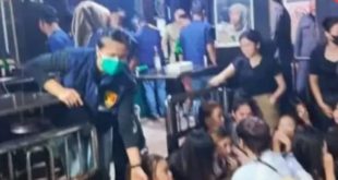 Puluhan pengunjung dua diskotek di Kampung Baru Palembang terbukti konsumsi narkoba saat razia gabungan, MInggu (10/12/2023) malam. Foto: Dok Polisi