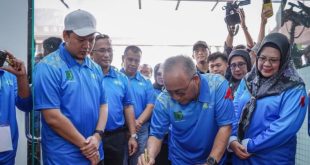 Penjabat Bupati Muba, Apriyadi meresmikan IGD Rumah Sakit Sungai Lilin, Sabtu (2/12/2023). Foto : Dinkominfo Muba.