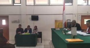 Suasana sidang investasi bodong di PN Palembang, Selasa (5/12/2023). Foto : Sumselheadline/Ela.