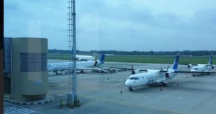 Suasana Bandara SMB II Palembang. Foto: Dok Antara