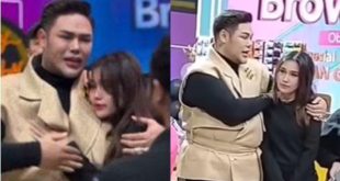 Ivan gunawan dan Ayu Tinting tampak terharu saat berpisah dari Brownis. Foto: Youtube AyyIgun.