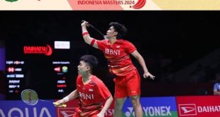 Leo/Daniel juara Indonesia Master 2024 di Istora Gelora Bung Karno, Minggu (28/1/2024). Foto: IG PB PBSI.