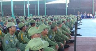 ILUSTRASI Linmas pengamanan pemilu. Foto: Dok Pol PP Palembang.